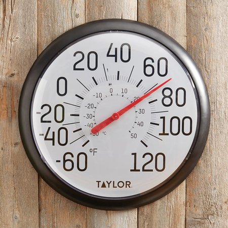 Taylor Precision Products Big and Bold 13.25" Dial Outdoor Thermometer 6700